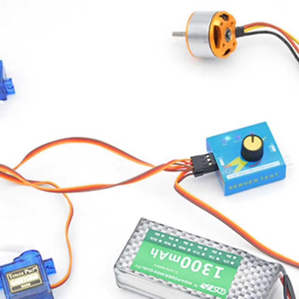 マルチサーボテスター DC4.8-6V 3CH ECS 一貫性スピードコントローラーパワーチャンネル CCPM メーター Rc ドローン車ボート飛行機モデル用