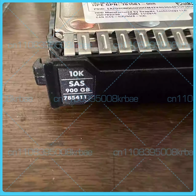 

Для жесткого диска HP 785069-B21 785411-001 900G 12G 10K SAS G8 2.5
