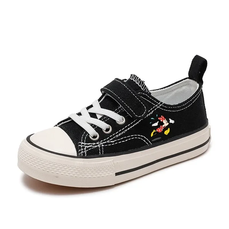 Canvas High-top Low shoes Mickey Mouse Clubhouse Love Girl Boys Kids disney Shoes Casual Cartoon comfort Children Print Shoes 58