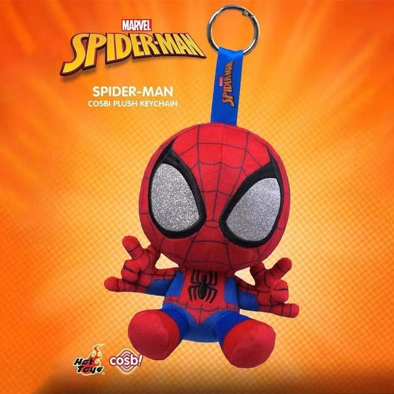 Hottoys مارفل الرجل العنكبوت صندوق أعمى حقيبة الملحقات العصرية لعبة لطيف شخصيات كرتونية سطح المكتب الحلي صندوق غامض مهرجان هدية