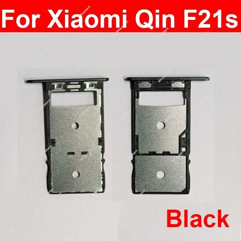 Sim Card Tray Holder For Xiaomi Qin 1S 1S Plus+ Qin 2 F21 F21S F22 Pro SIM Card Slot Reader Socket Adapter Parts