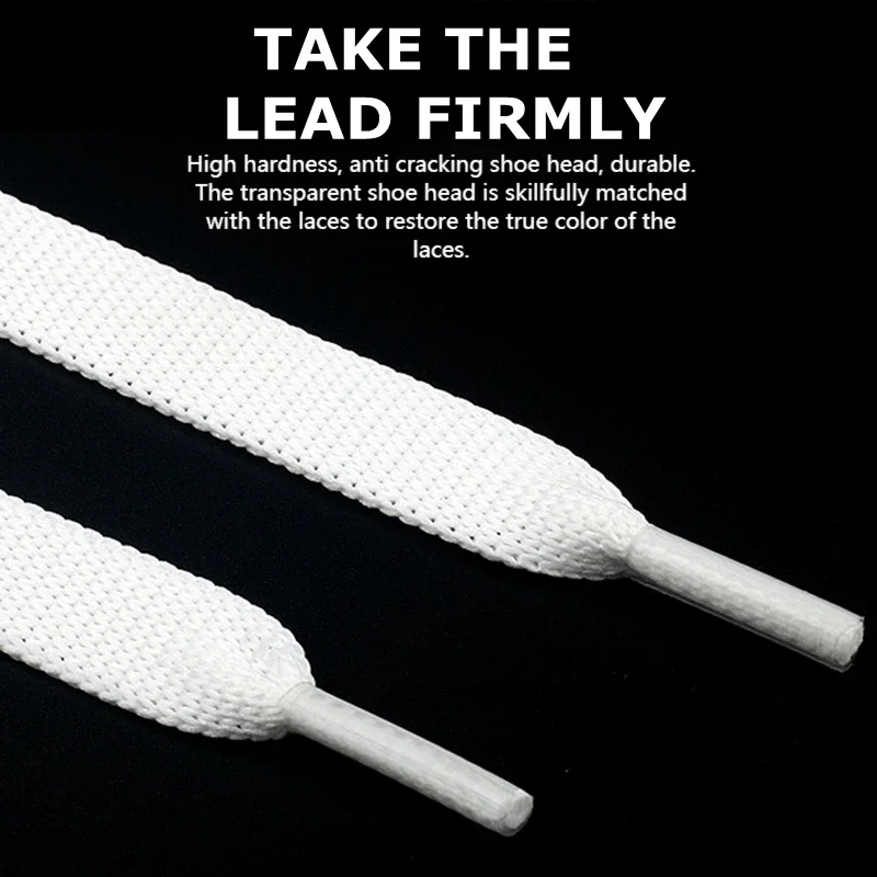 Gradient Shoelaces Rainbow Shoelace MCQ Classic Casual White Shoes Flat Laces Unisex Precision Weaving 100CM/120CM/140CM - Image 2