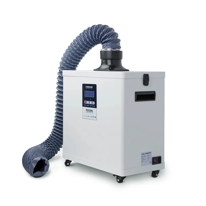 Fume Extractor Smoke Purifier with 3-Layer Filters for Soldering Welding Mobile Repair