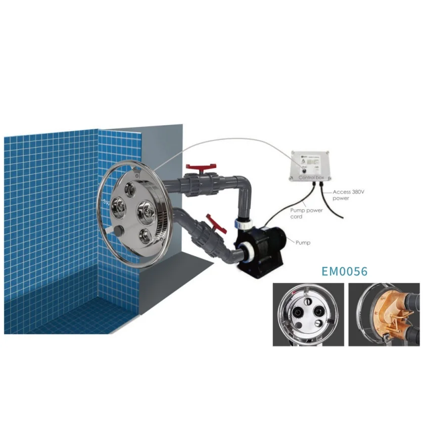 

Aquatic Exercise Swimming Pool Swim Jet System Swim Training Machine Steel Spa and Pump