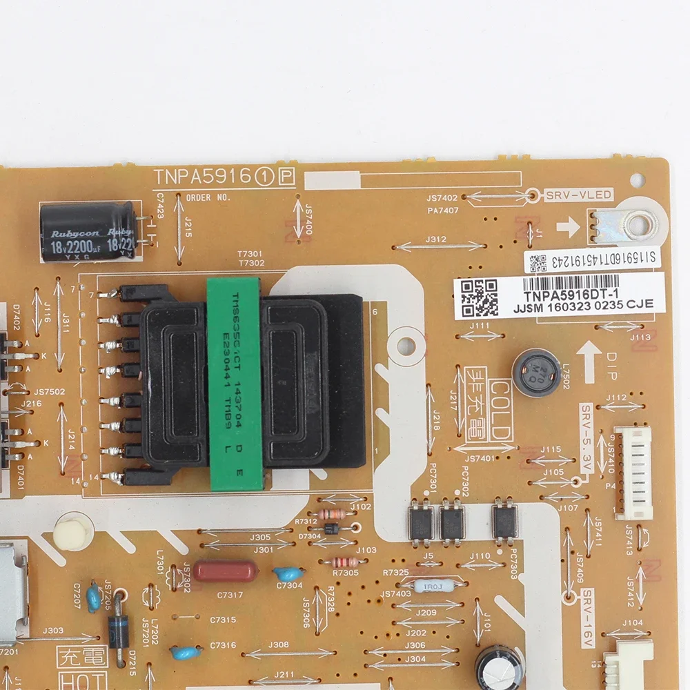 TNPA5916 1P مجلس إمدادات الطاقة للتلفزيون الأصلي TH-50A400C TH-42A400C TH-42AS600C مجلس مصدر الطاقة التلفزيون