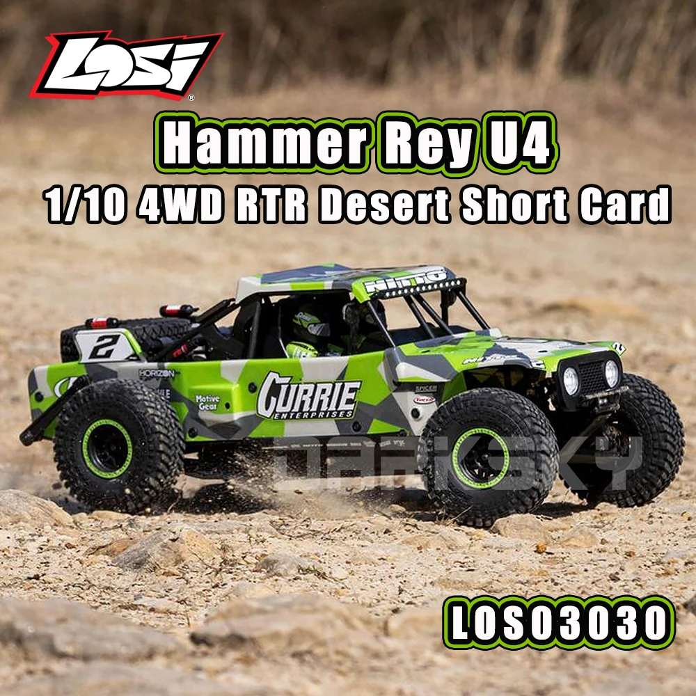 

LOSI 1/10 U4 LOS03030 Радиоуправляемый автомобиль RC Электрический пульт дистанционного управления Модель автомобиля Внедорожный пустынный грузовик Багги Взрослые дети Игрушки