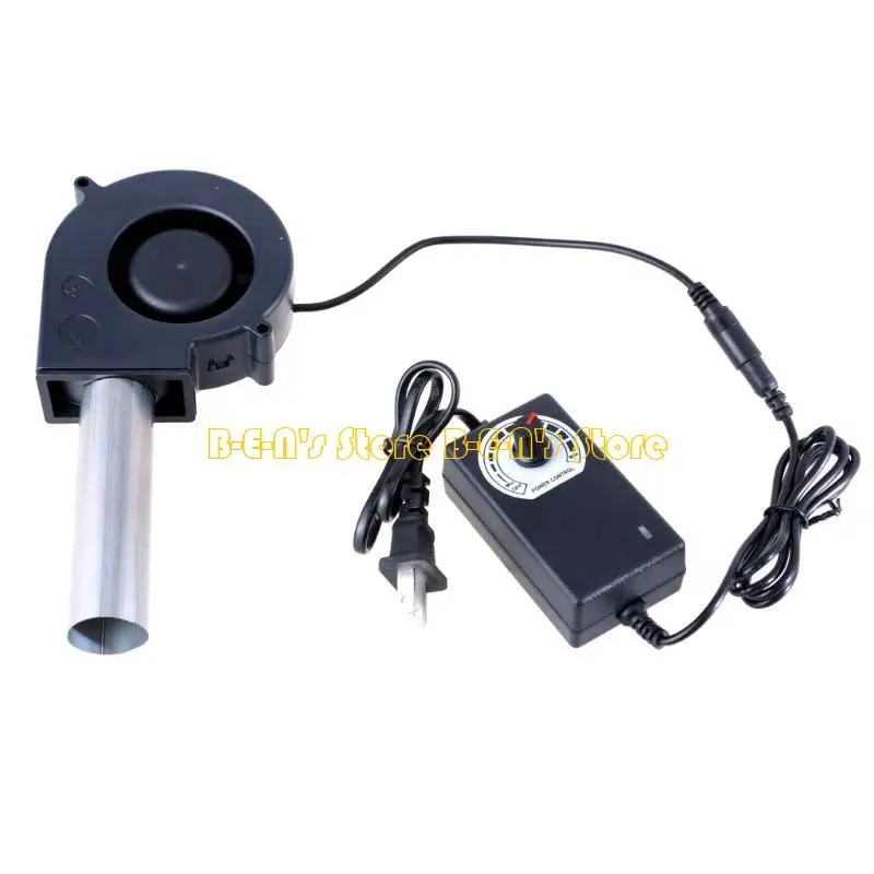 Y1AD DC12V تحمل مروحة نفخ 9733 97x97x33 مللي متر 9.7 سنتيمتر 2A 110 فولت 220 فولت بالطاقة Turbofan الطبخ منفاخ الهواء #4