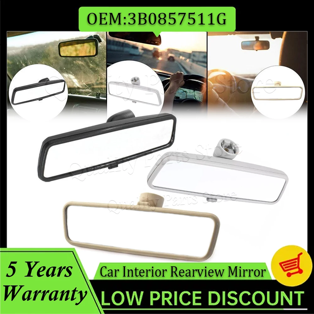 

Car Rearview Mirror Wide Angle 3B0857511G 3B0857511H For VW Bora Jetta Golf Passat B5 MK4 1999 2000 2001 2002 2003 2004 2005