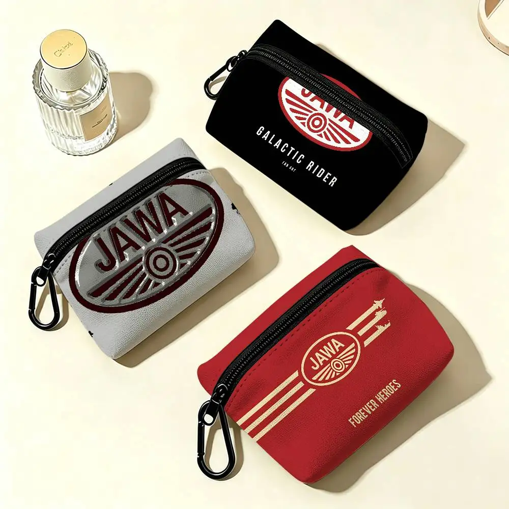 J-Jawa M-Motor Waterproof Oxford Cloth Zipper Wallet Portable Hanging Small Coin Purse For Travel