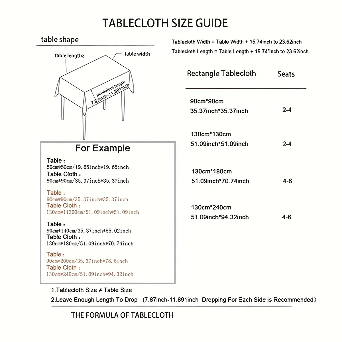 Breathable texture cotton fabric, empty lace hem, dust-proof tablecloth for home dining table storage countertop