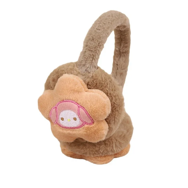 MINISO earmuffs new autumn and winter cute Sanrio plush thickened student adult warm cartoon ear cover windproof ear warm
