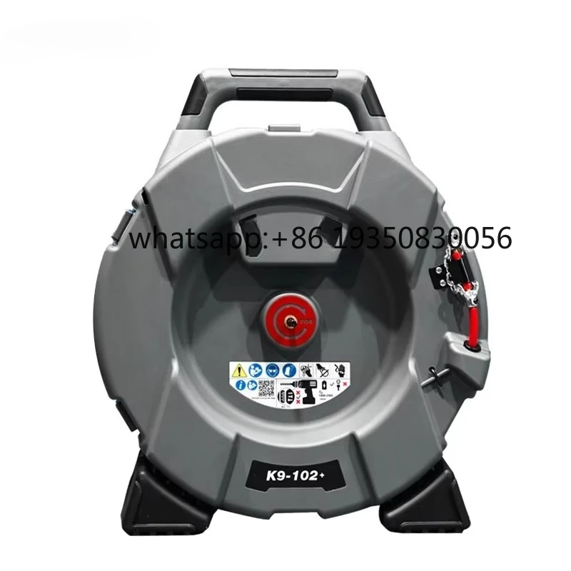 

RIDGID K9-12 FlexShaft 1/4" Wall-to-Wall Professional Drain Cleaning Machine, Compact Drain Cleaner for 2" Pipes
