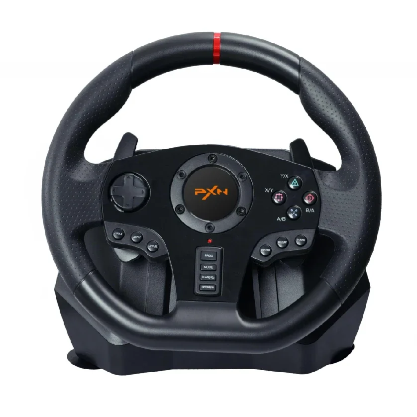 Imagem -02 - Volante de Jogos com Vibração Controlador de Jogo de Corrida para 360 pc Ps4 Ps3 N-switch Android Pxn-v900