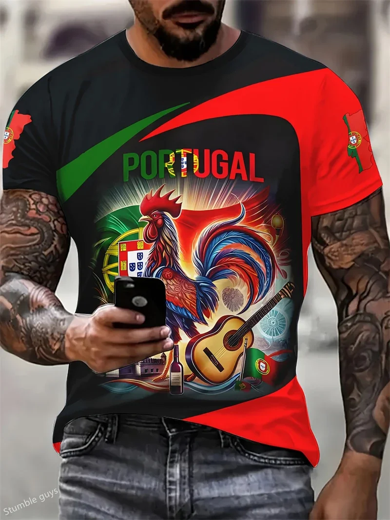 2026 Neues Übergroßes Anime-Inspiriertes Herren-T-Shirt Locker Geschnitten Kurzarm Weich Bequem Modisches Sport-Trikot