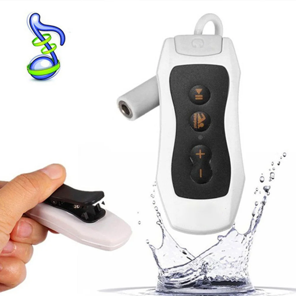 AliExpress oein Clip MP3 Player FM Radio Stereo Sound 4G/8G Waterproof IPX8 Swimming Diving Surfing Cycling Sport Music Player Dropshipping