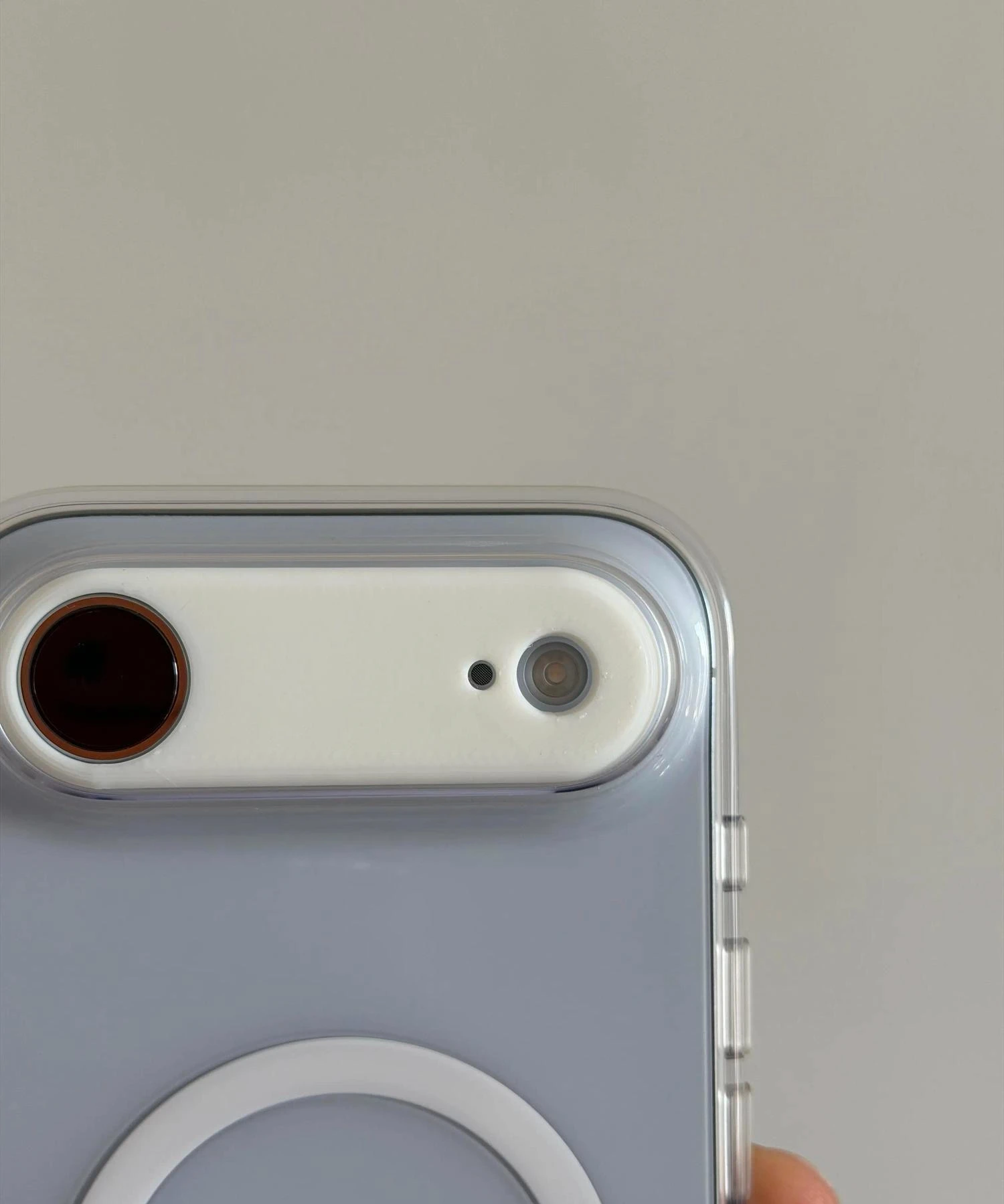 The phone lens frame is simple stylish FOR iPhone Air lens cover is anti drop and dustproof