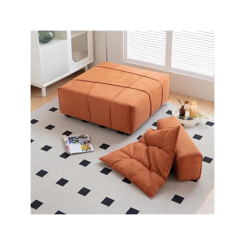 Armless Modular Sectional Sofa Chair with Removable Back Cushion for Living Room - 33.1