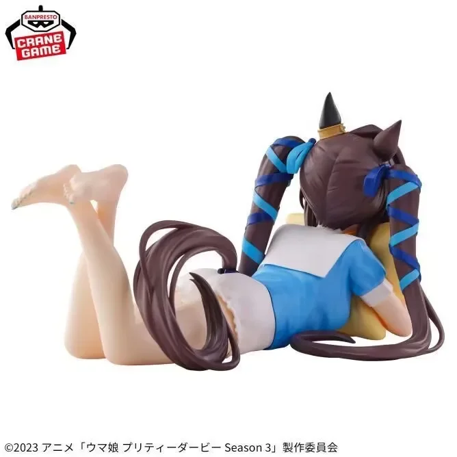 Original Bandai Relax Time Umamusume: Pretty Derby Season 3 Verxina Cheval Grand Kitasan Black Action Figure Collect Model Toys