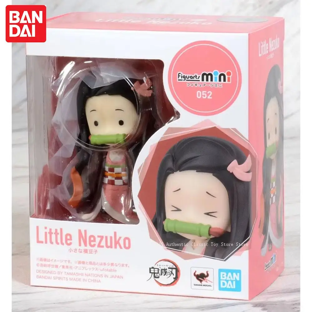 

В наличии оригинальная фигурка Bandai Figuarts Mini Demon Slayer Kamado Nezuko, аниме-модель, игрушка в подарок, коллекционная
