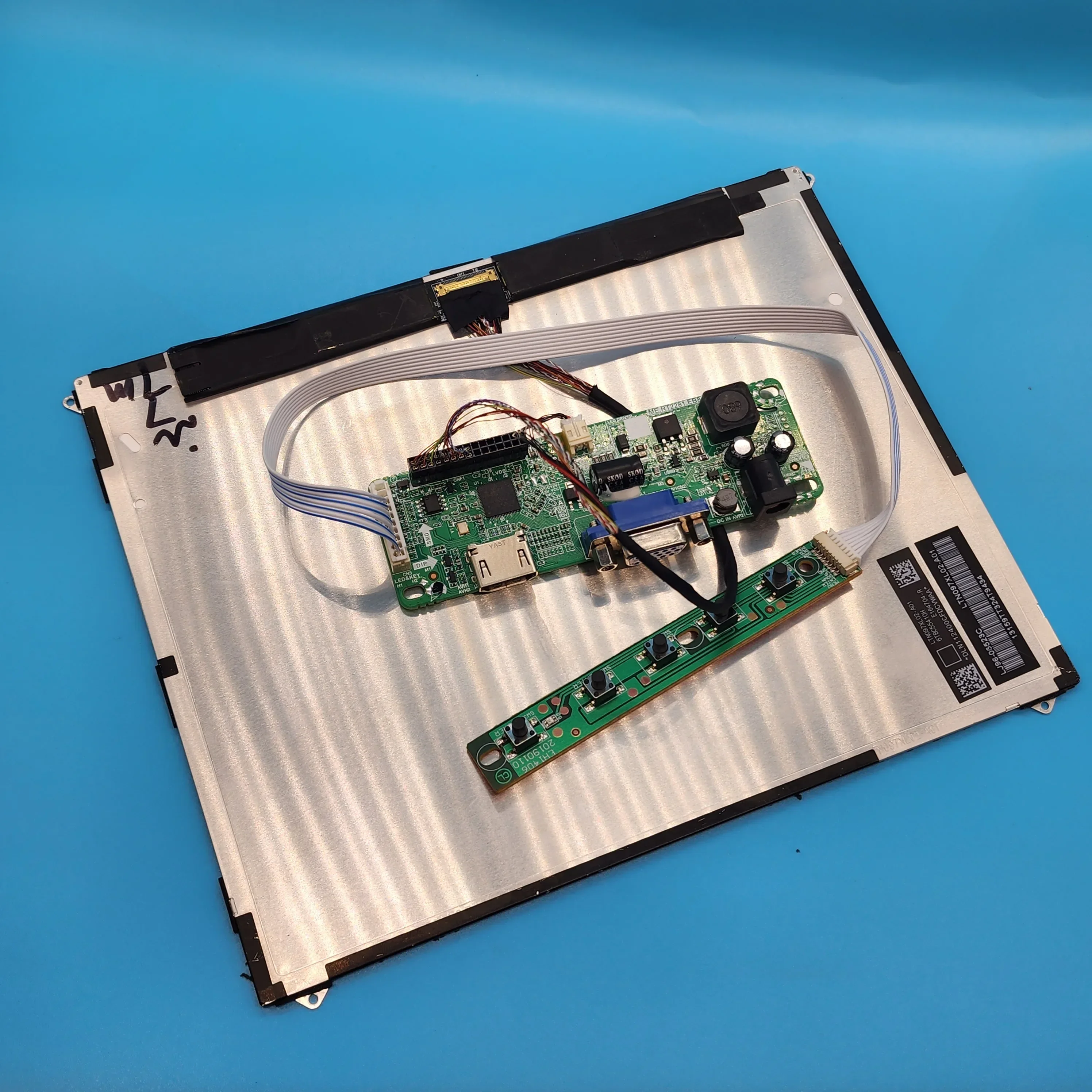 IPAD1 IPAD2 شاشة LCD لوحة محرك التحكم 9.7 بوصة HDMI VGA شاشة اللوحة الأم لتقوم بها بنفسك شاشة Raspberry Pi LVDS 30Pin 1024*768 IPS #1