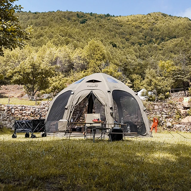 Dome Air Tent-Army Green Dome  - Outdoor Camping Venues 评论和价格