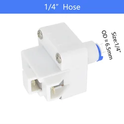 Interruttore ad alta bassa pressione RO Serbatoio dell'acqua 1/4 OD Collegamento del tubo per la pompa dell'acqua del sistema ad osmosi inversa