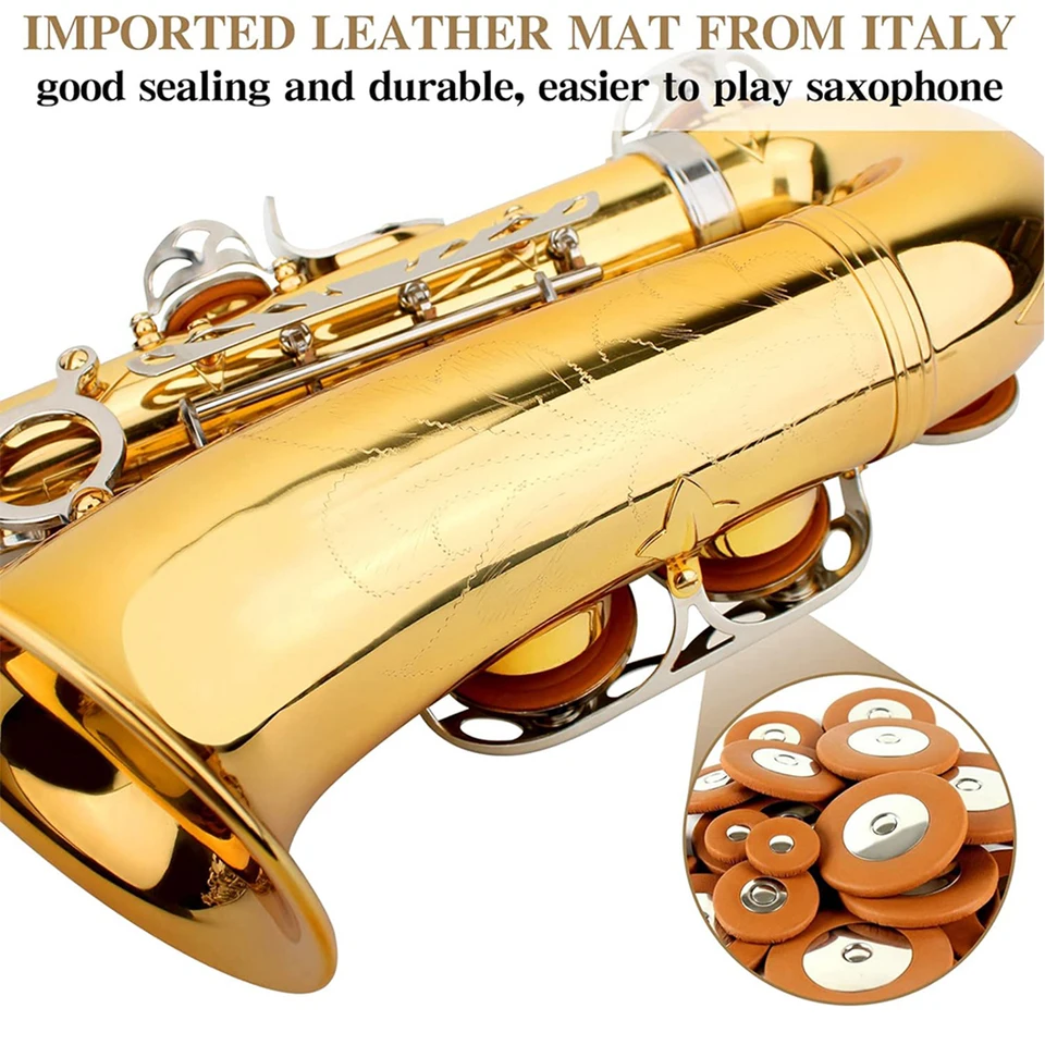 美品！！　SLADEゴールド アルトサックス SLADE Gold Silver Eb Alto Saxophone Brass Body Set