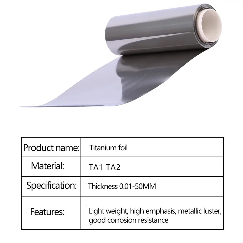 แผ่นฟอยล์ความบริสุทธิ์สูงแผ่นคอยล์แถบ Ta1 Ta2