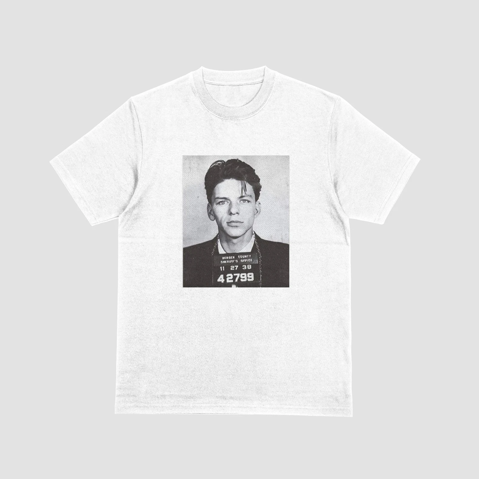 Frank Sinatra headshot T-shirt | 1950s singer icon T-shirt | Music legend top Unisex streetwear shirt oversized t shirt