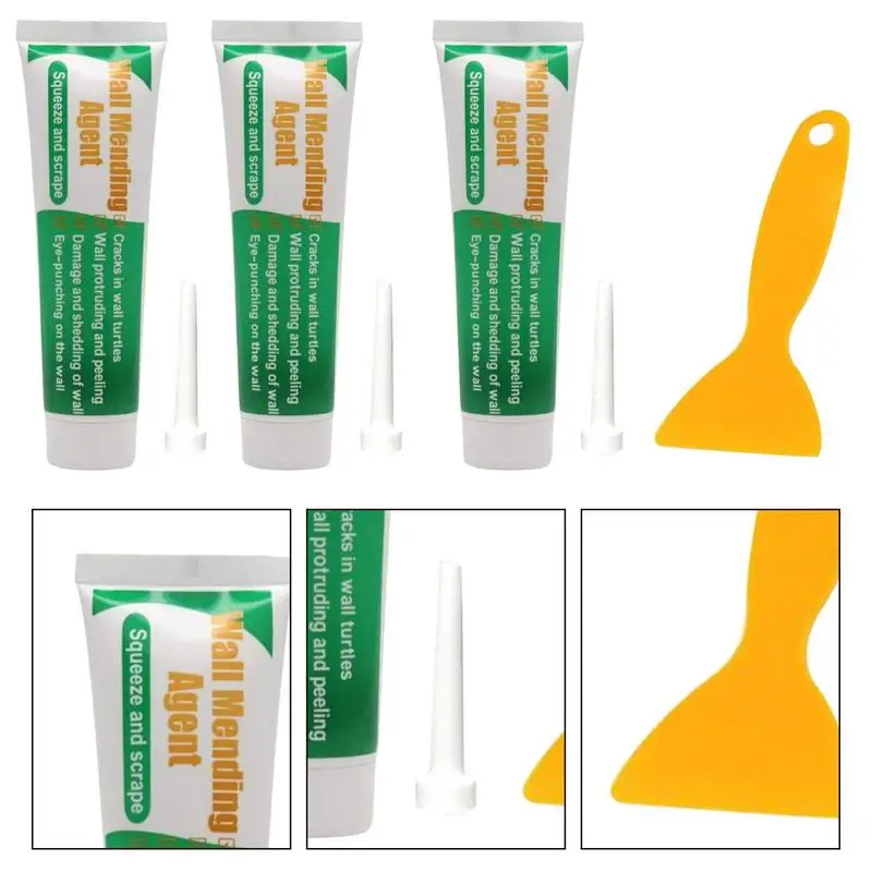 Pcsset Universal Wall Mending Agent Ointment Grout Beautiful Sealant Walls Peeling Graffiti Gap Repair Cream Construction Tool