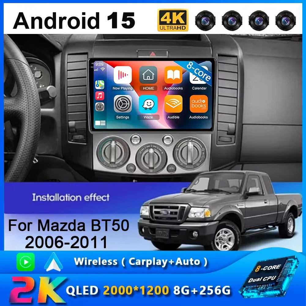 9" Android 15 Car R… - image