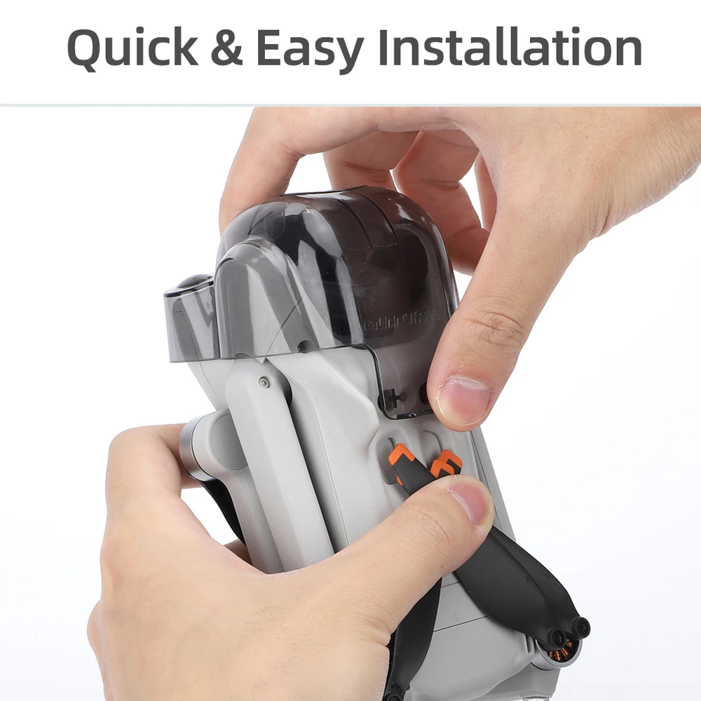 Sunnylife étui pour DJI Mini 3 couvercle d'objectif protecteur de caméra à cardan capuchon de protection d'objectif anti-poussière pour accessoires de Drone DJI Mini3