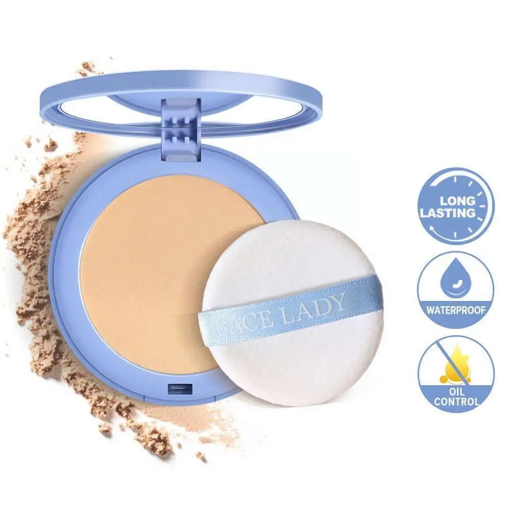 Silk Soft Mist Powder Cake Long-lasting Oil Control Coverage Face Blemishes Air Cushion BB Cream Foundation Even Skin