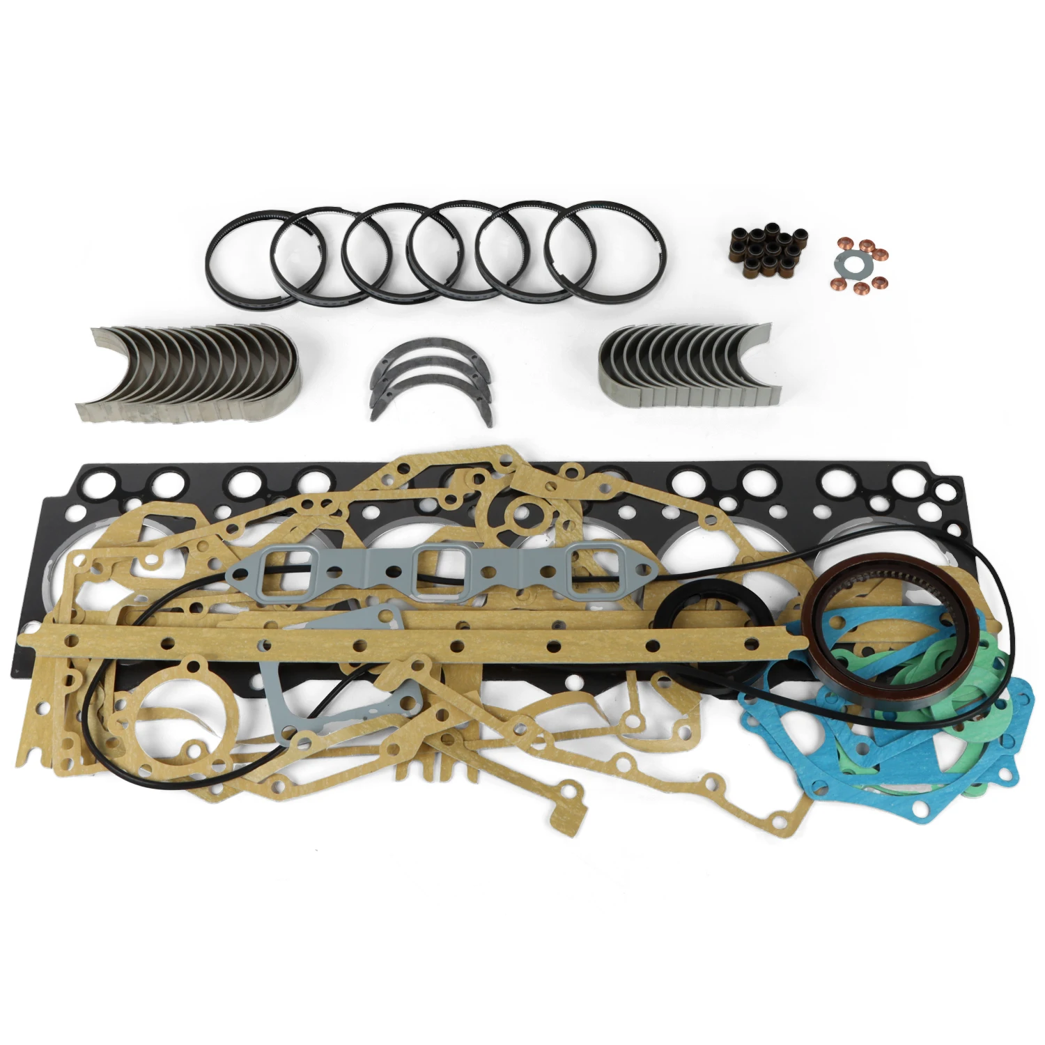 Engine Overhaul Rebuild Kit for Komatsu PC120-3 S6D95 6D95L Excavator Parts