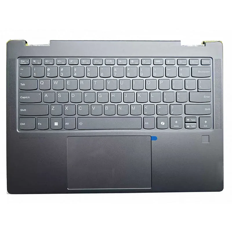 New Palmrest Upper Case with US Backlight Keyboard Touchpad For Lenovo Yoga 7 14IRL8 2023 5CB1L40794 14