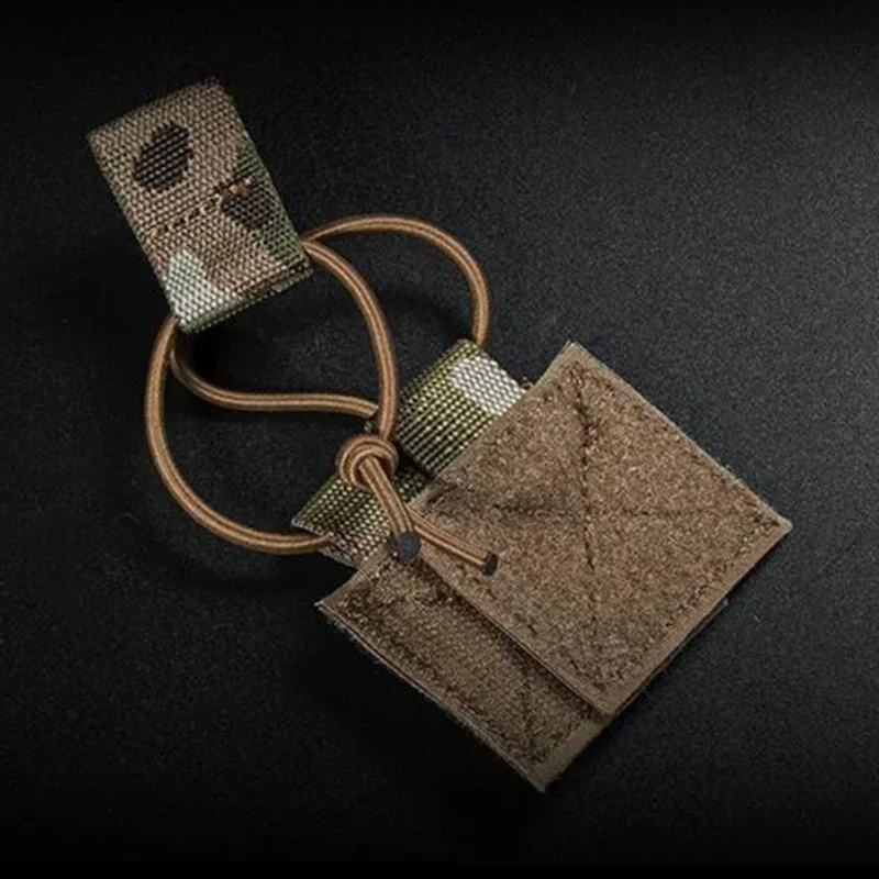 التكتيكية مطاطا الأشرطة مجلة السحابة ل D3CRM الصدر تلاعب هوك وحلقة راديو الاحتفاظ بنجي مشبك ثابت سترة الملحقات #2