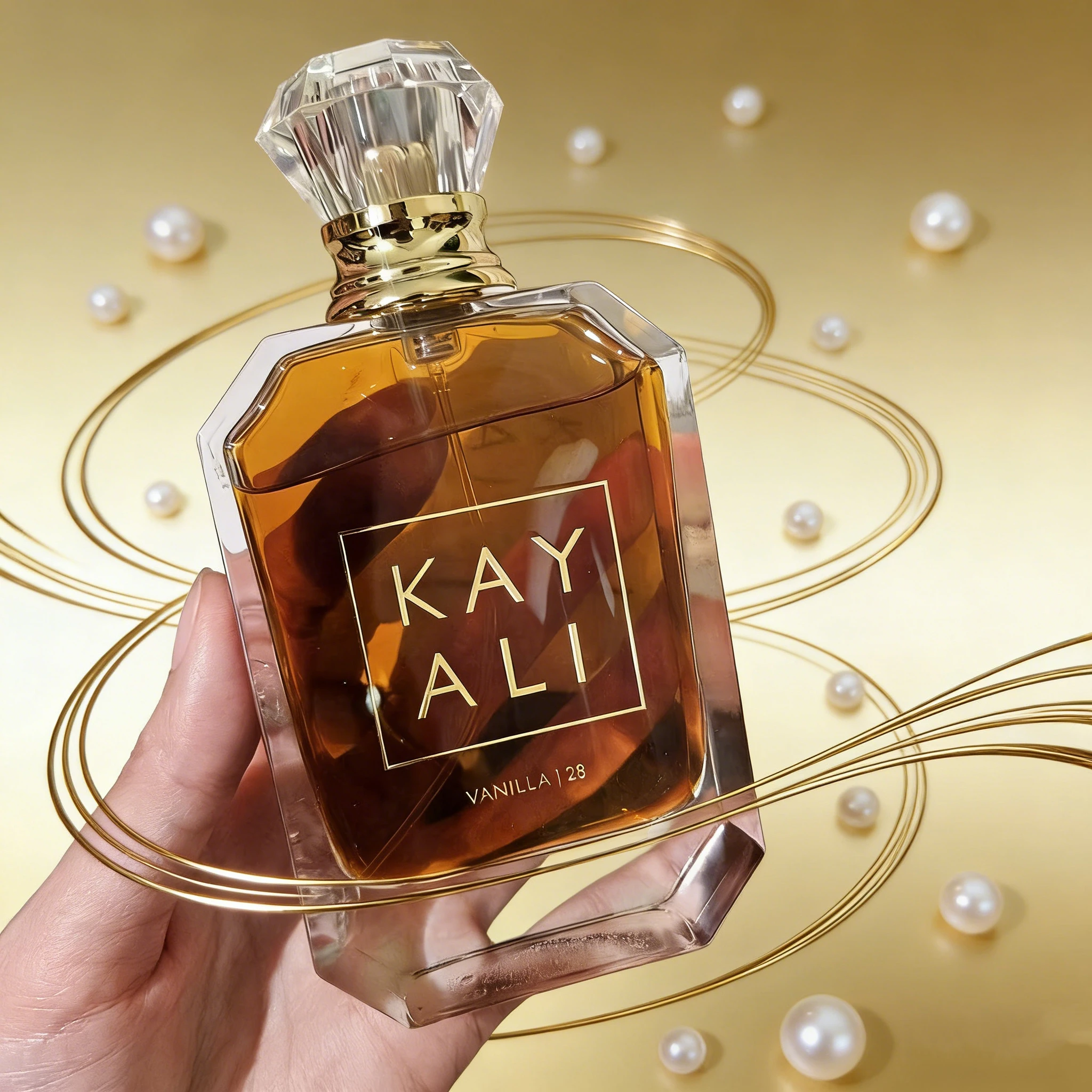 Kayali Vanilla 28 Eau de Parfum Unisexe 100ml Parfum Vanille Chaleureux Pour Usage Quotidien En Cadeau