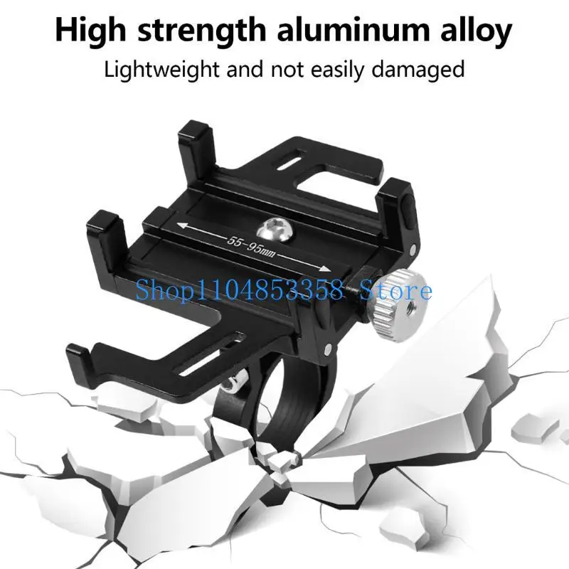 652F جهاز متعدد للدراجات النارية، مقود الدراجة النارية، حامل الملاحة الذكي، آلية قفل آمنة لركوب التضاريس الوعرة #3