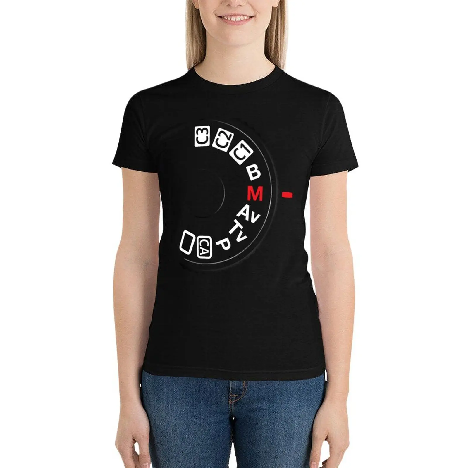 

Shoot M T-Shirt oversized Blouse workout t shirts for Women