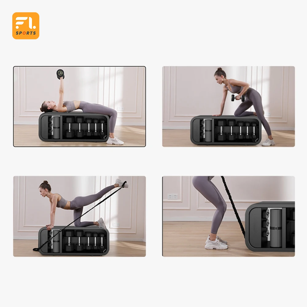 High Quality Strength Training Multifunctional Adjustable Foldable Sit Up Dumbbell Storage Weight Bench