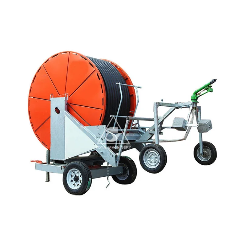 

Farm Travel Irrigation Sprinklers Hose Reel Irrigation System With Traveling Irrigator Rain