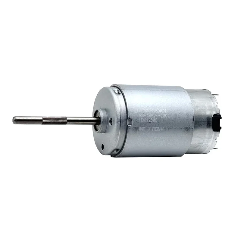 

Mabuchi RS-446VA-2092 DC 6V-12V 7000RPM 6-Pole Rotor Mini 28mm Carbon Brush Motor 37MM Long Shaft DIY Hobby Toy Model