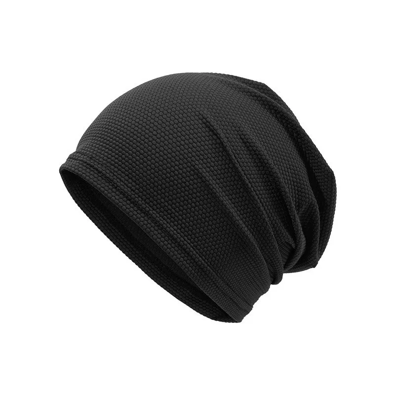 Schnell Trocknende Atmungsaktive Stretch-Beanie-Mütze Unisex Sport-Laufmütze Fahrrad-Unterhelm-Kappe Schweißabsorbierende Mütze – Detail 19