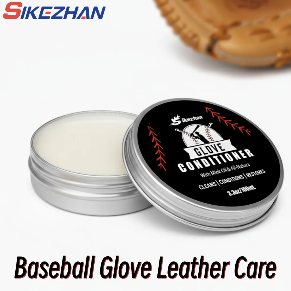 Baseball-Handschuh-Pflegecreme, Leder-Conditioner, farblos, geruchlos, Wiederherstellung, Glanz, Helligkeit, schützt die Lebensdauer verlängert