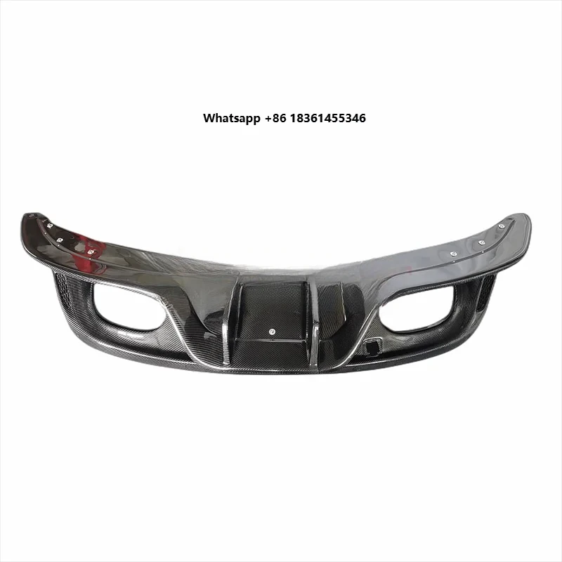 

For F-type 2013-2019 Rear Bumper Diffuser Carbon Fiber Rear Lip