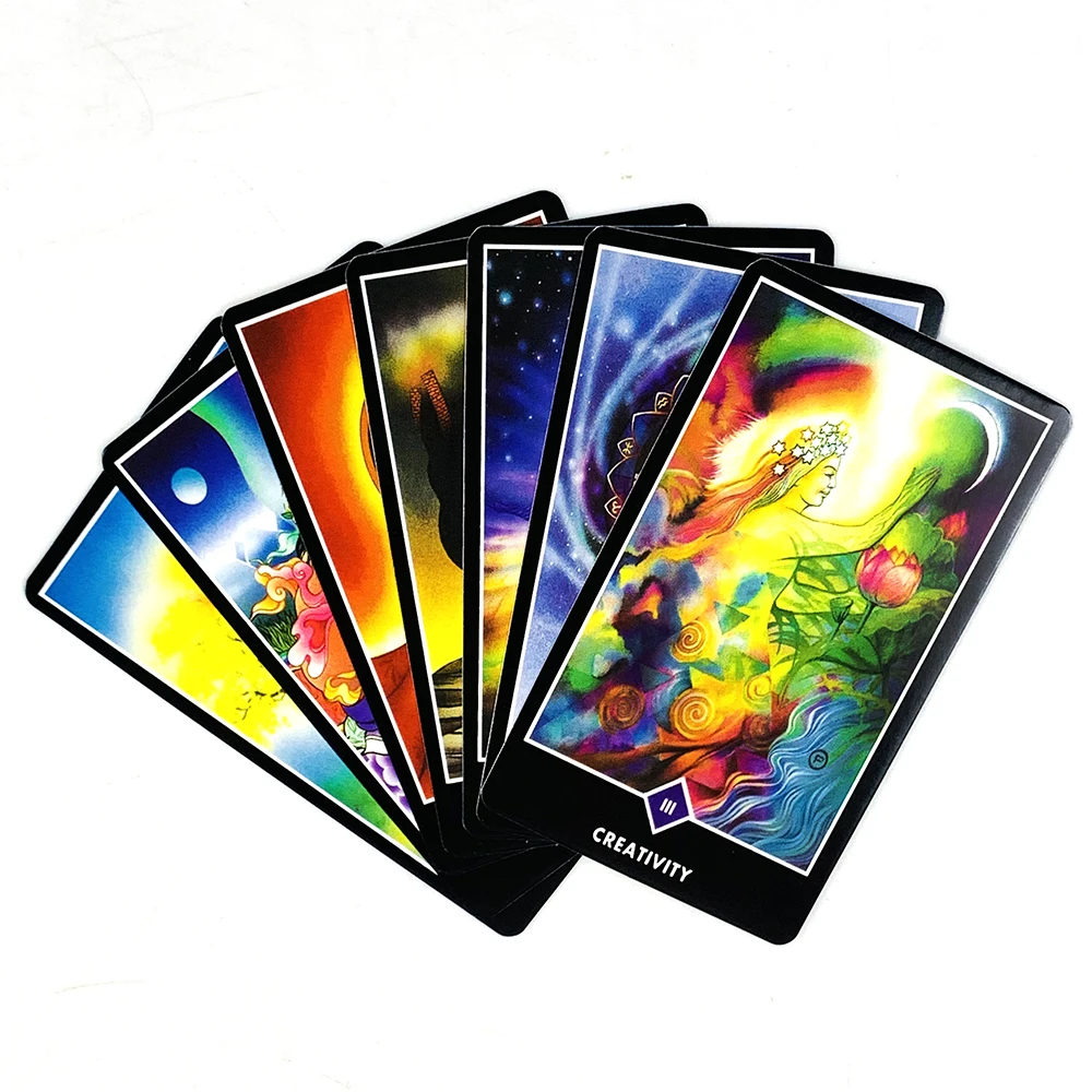 New Osho Zen Tarot Cards English Version Oracle Deck Board Game For Party, Ideal For Travel, Meditation & Spiritual Practices - view 5