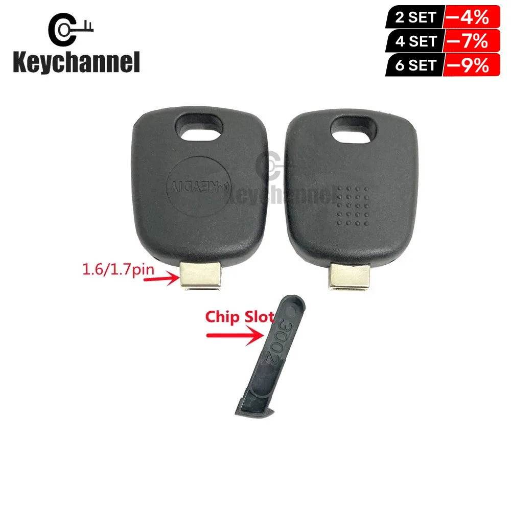 

Keychannel 20PCS Original KD Transponder Key Case Spare Chip Key Head KD Xhorse Universal Key Blade Shell for Renault Golf Fiat