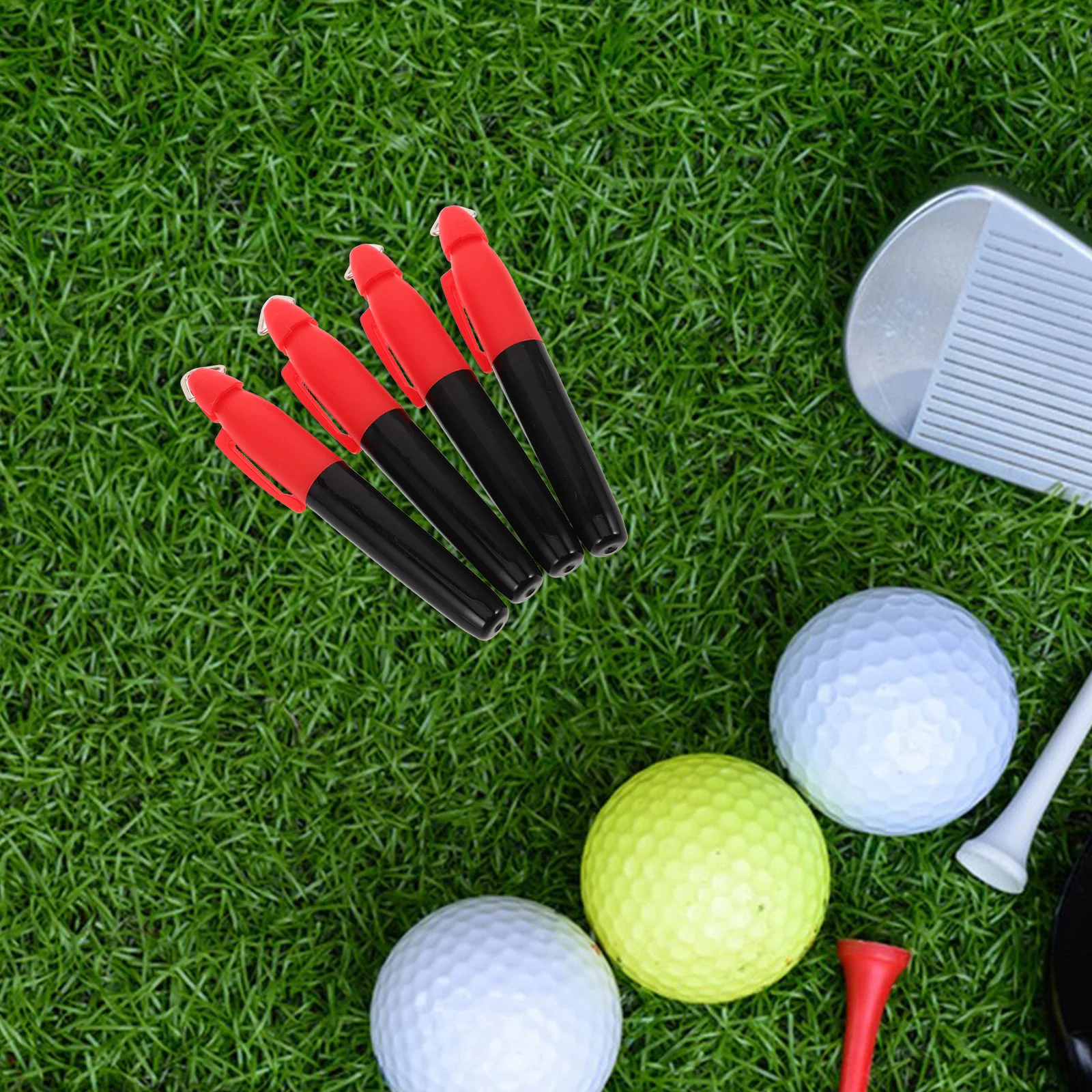 

Golf Marker Ball Drawing Tools Line Marking Pens Accessories for Sports Outdoor