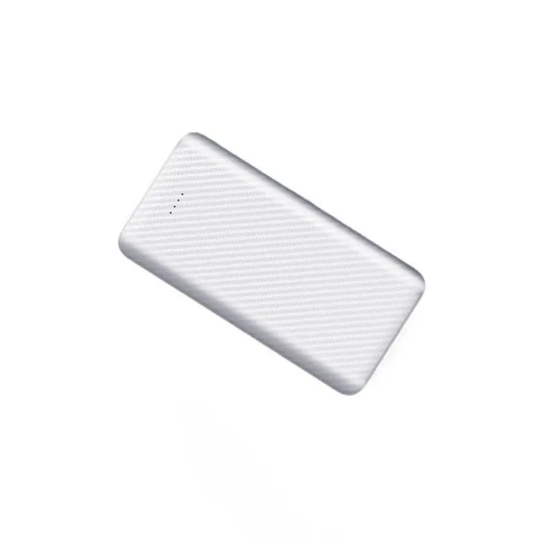 20000mAh 10000mAh Power Bank with Large Capacity Fiber Texture Case Design Thin and Easy To Carry Dual Input