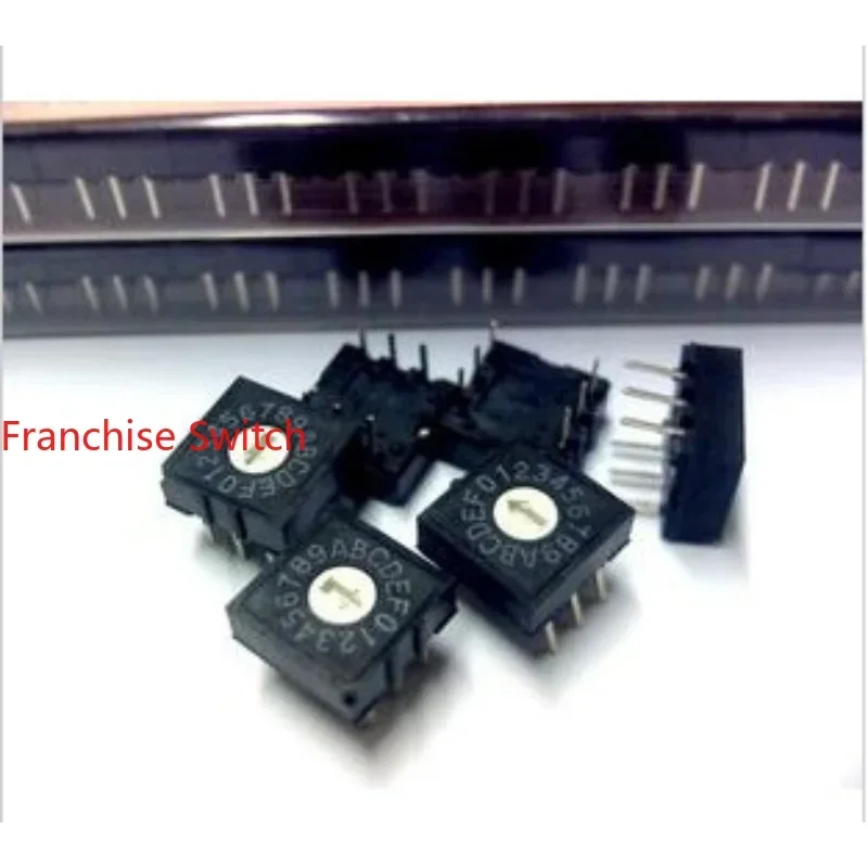 10PCS Digital Encoder RH3A-16R-V-B Code Switch 0-F 16-bit 3:3 Pin